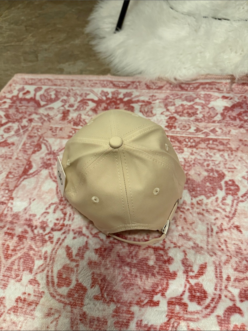 ALO Yoga Nude-Beige Logo Baseball Cap - Picture 3 of 7